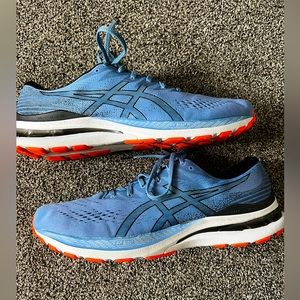 Asics Gel Kayano 28 Running Shoes Sneakers Mens Size 14 1011B189 (No Insoles)